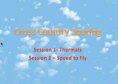 More information about "Cross-Country Soaring Course"