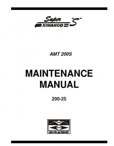 More information about "AMT 200S Maintenance Manual"