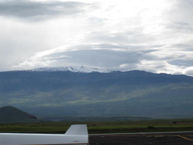Lenticular Clouds over Mauna Kea