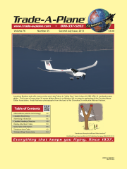 Trade-A-Plane cover - Lambada over Lake Tahoe