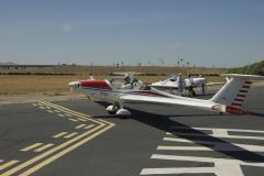 Rand departing from Harris Ranch